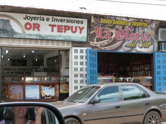 Passando pelo centro mineiro de El Callao, a caminho da Gran Sabana, na Venezuela